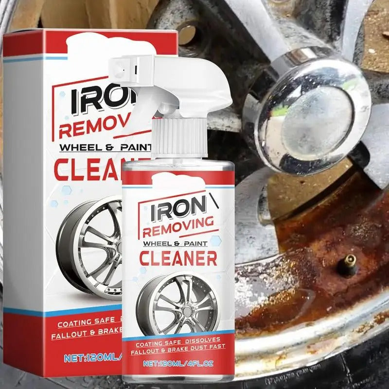 120ml Rim and Tire Cleaner – Powerful All-Wheel Brake Dust & Iron Remover