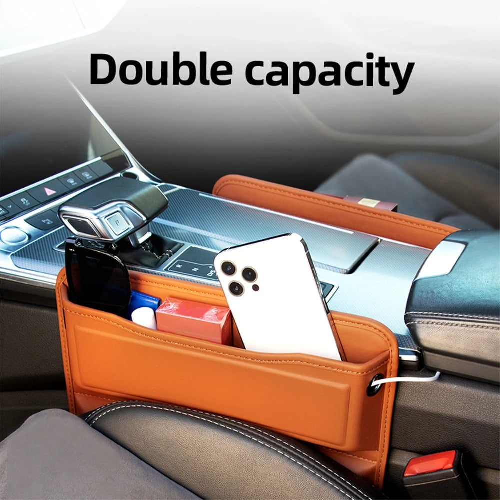 Universal Car Seat Gap Storage Box – Multifunctional Seat Gap Pocket Organizer