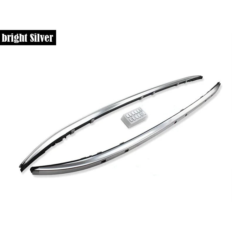 Aluminum Alloy Roof Rack Crossbars for Mazda CX-5 (2016-2024) - Luggage Carrier Top Rail Bars - Delicate Leather