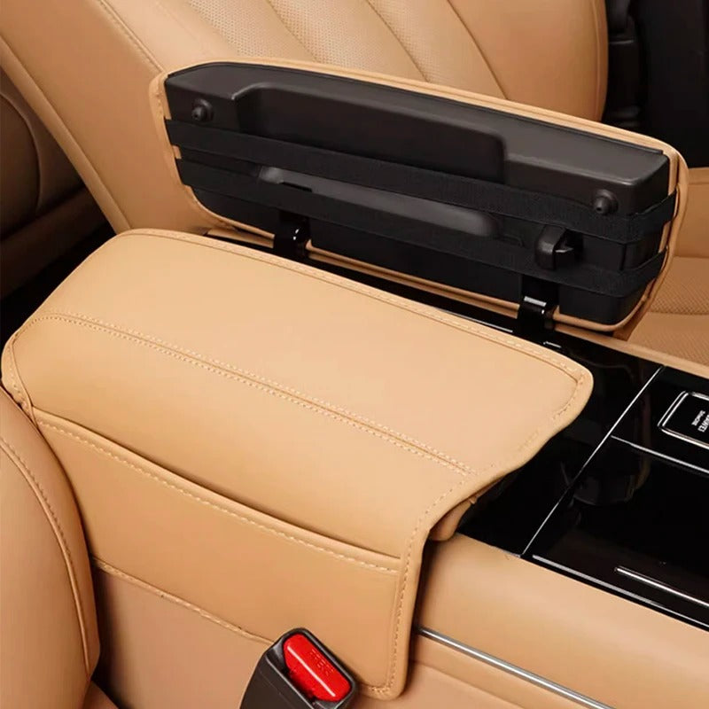 Protective Sleeve for Central Control Armrest Box – Storage Bag for Huawei Aito M7 (2023-2024) - Delicate Leather