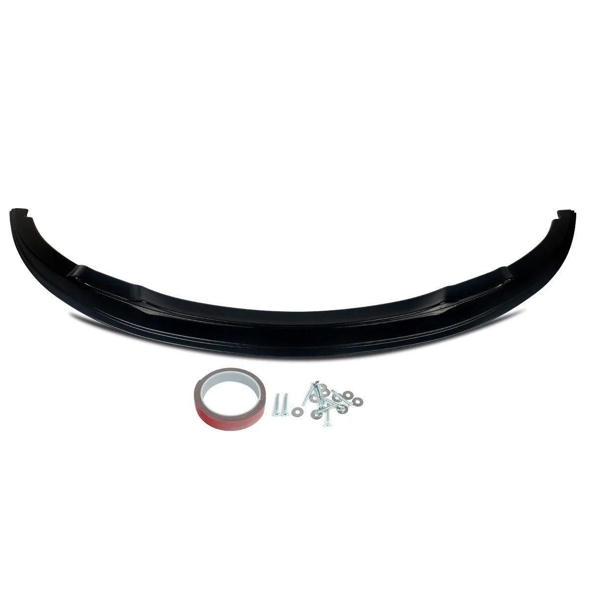 Gloss Black Front Bumper Lip Spoiler for BMW 3 Series E92/E93 Coupe & Convertible (2006-2009 Pre-LCI) - Delicate Leather
