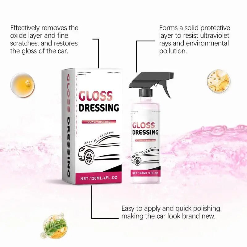 High-Protection Spray Coating & Scratch Repair Agent – 120ml Car Polish for Vehicles & Boats