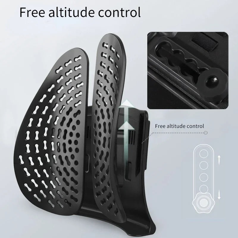 Memory Foam Car Seat Lumbar Pad – Ergonomic Support Waist Cushion for Car, Office, and Travel (Copy) - Delicate Leather