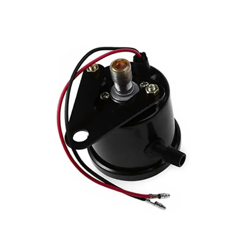 LED Retro Digital Tachometer – 12V Motorcycle Speedometer with Dual Mileage Display & GPS - Delicate Leather