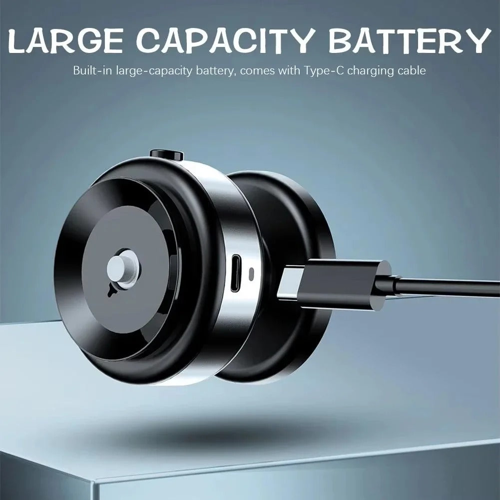 360° Rotating Magnetic Car Phone Holder – Dual-Sided Vacuum Suction Mount for Smartphones