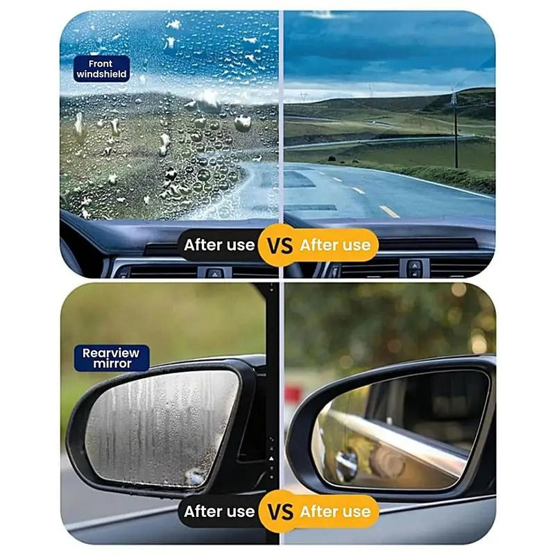 Windshield Oil Remover – Professional Glass Cleaner for Clear Visibility (120ml)