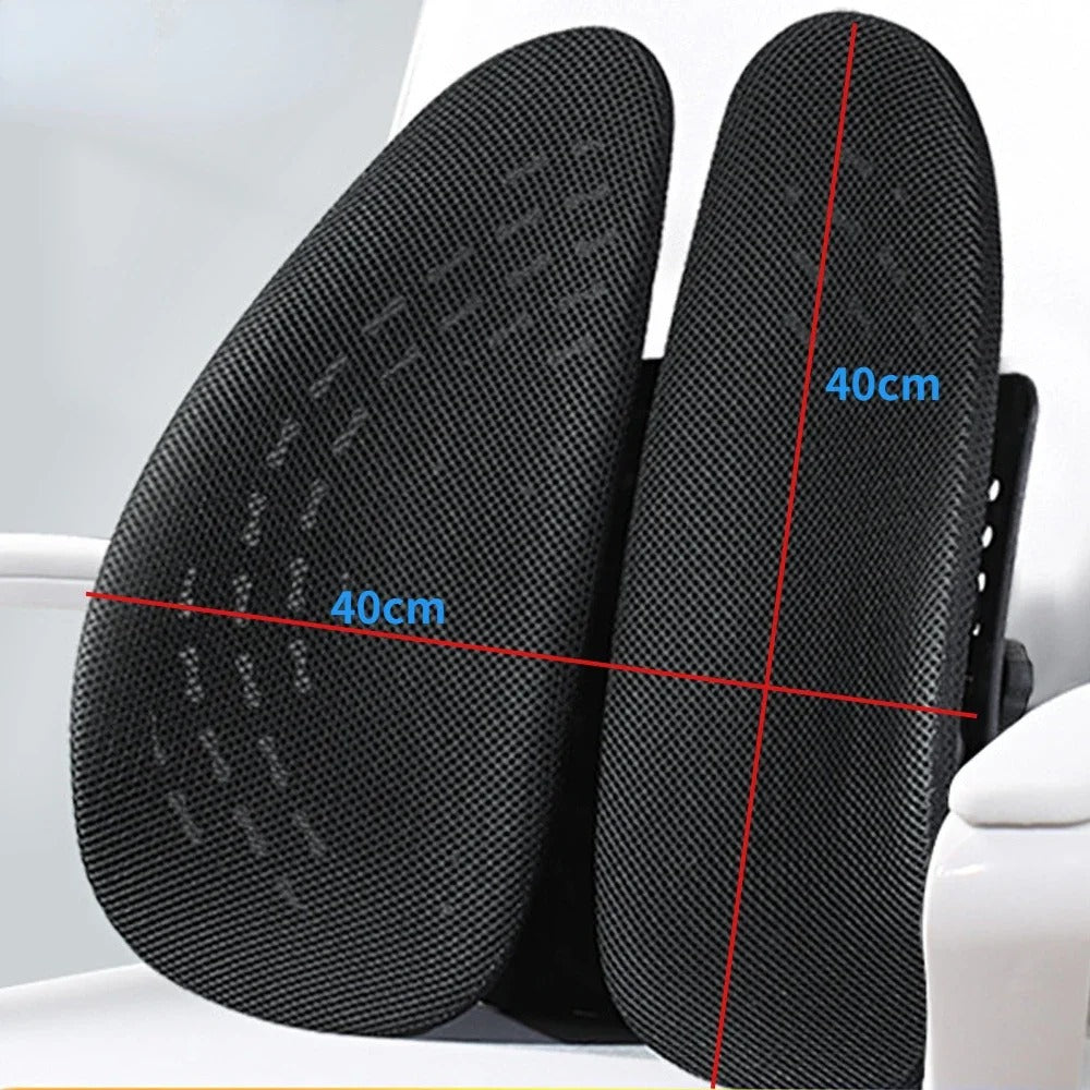 Memory Foam Car Seat Lumbar Pad – Ergonomic Support Waist Cushion for Car, Office, and Travel (Copy) - Delicate Leather