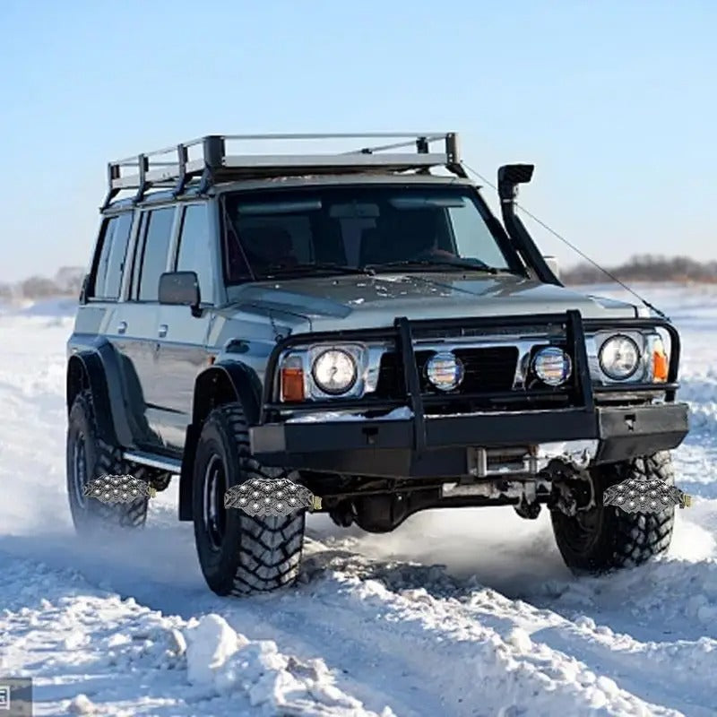 Heavy-Duty Snow Tire Chains – Anti-Skid, Noise-Reducing Traction for Icy Roads