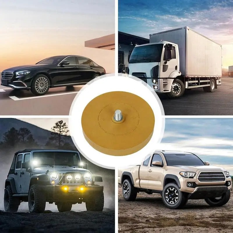 Car Decal Remover Eraser Wheel – Durable Adhesive Remover for Paint, Glass, & Metal - Delicate Leather