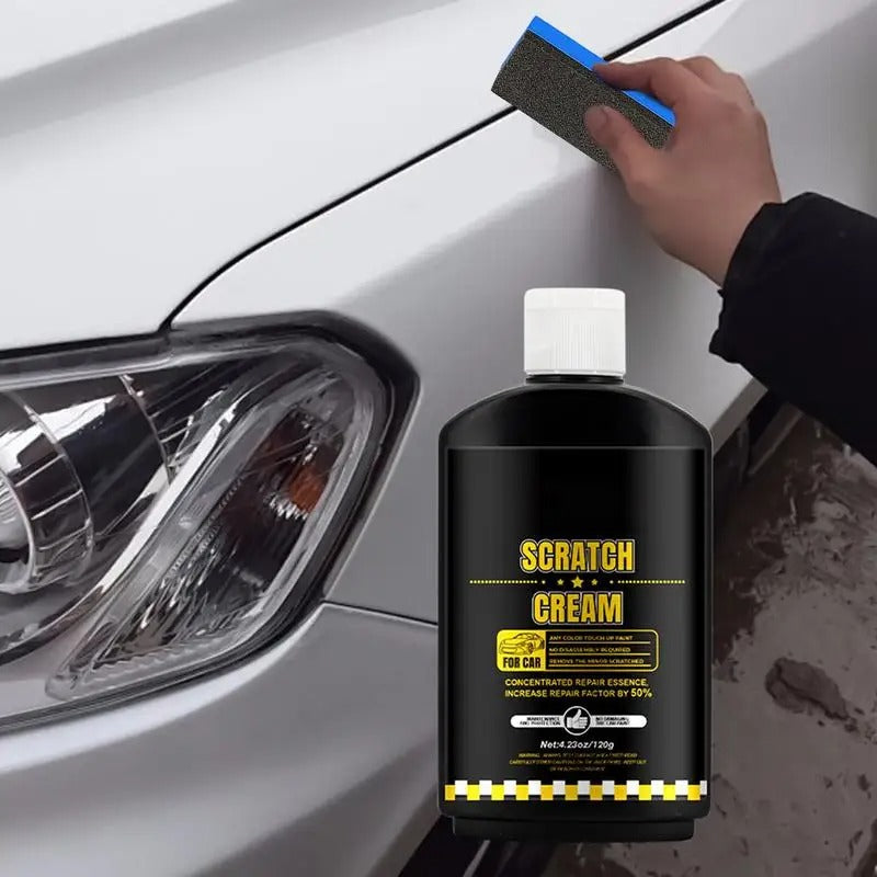 Car Scratch Remover Kit – Scratch & Swirl Repair Polish with Sponge