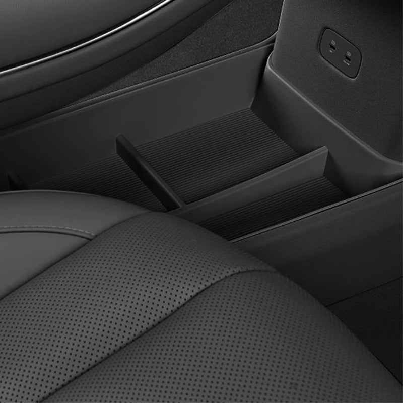 Central Control Lower Storage Box – Silicone Organizer for Aito M7 (2022-2024) - Delicate Leather