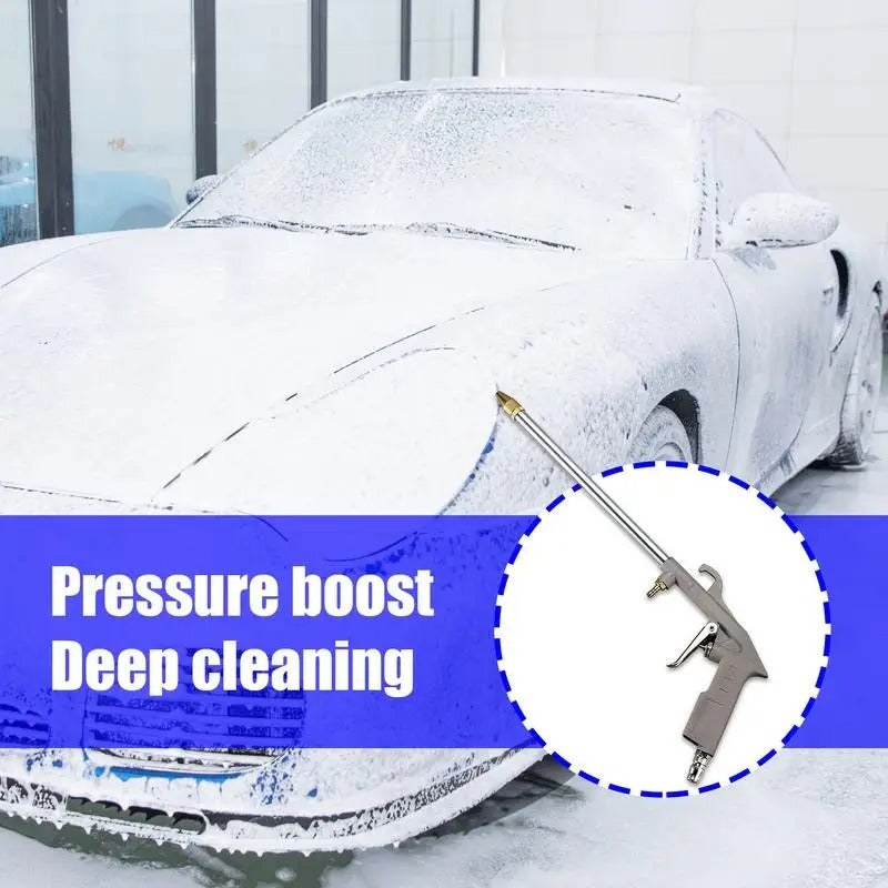 Multi-Purpose Metal Air Blow Sprayer – High-Pressure Dust & Debris Remover - Delicate Leather