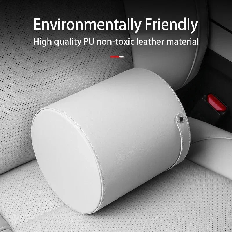 Multi-Functional Car Trash Can & Storage Organizer – For Leading Ideal Li L6/L7/L8/L9 ONE MEGA - Delicate Leather