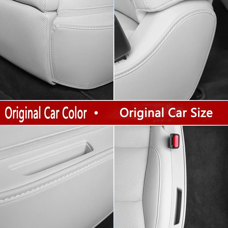 Car Seat Anti-Scratch Leather Protection Sticker – Anti-Kick Pad for Car - Delicate Leather