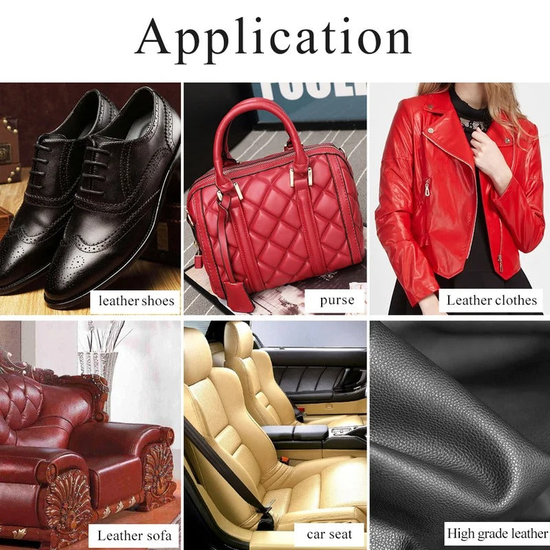 Army Green Leather Vinyl Repair Kit – 30ML Liquid Leather for Car Seats, Sofas, Coats & More - Delicate Leather