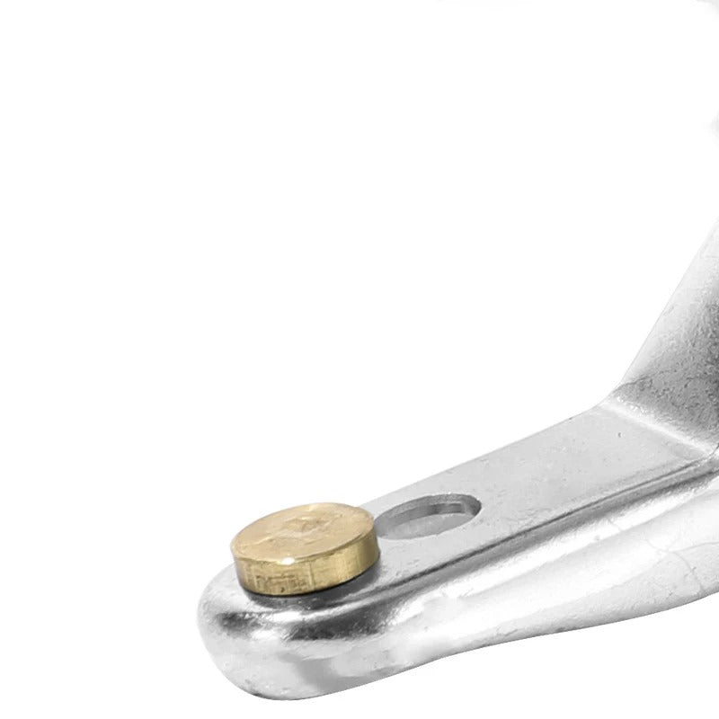 Multifunctional Leather Hole Punch Tool - 6 Round Holes Carbon Steel Belt Puncher (2.0-4.5mm) - Delicate Leather