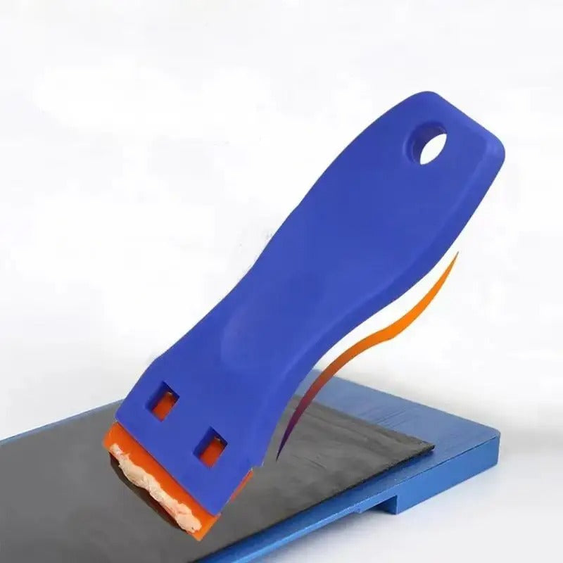 Portable Sticker Scraper Tool – Efficient Label & Decal Remover for Film Application - Delicate Leather