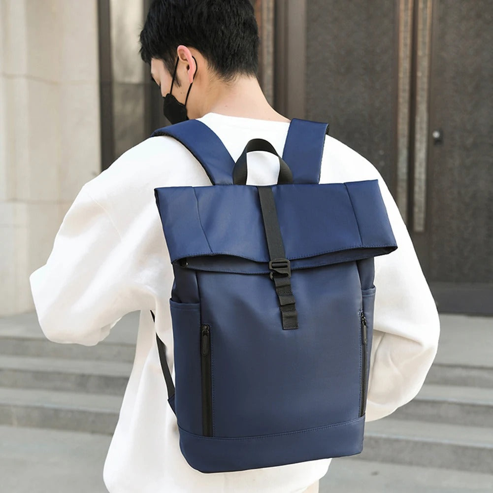 Men’s Waterproof Business Backpack – Large Capacity Laptop & Travel Rucksack