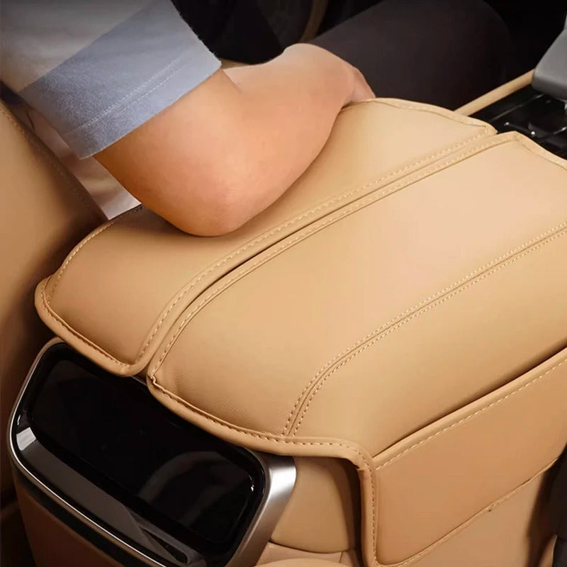 Protective Sleeve for Central Control Armrest Box – Storage Bag for Huawei Aito M7 (2023-2024) - Delicate Leather