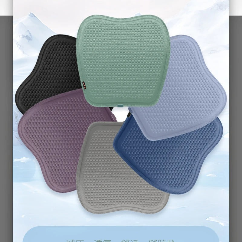 Gel Seat Cushion – 3D Soft Gel, Cool & Breathable Comfort for Home, Office, and Car