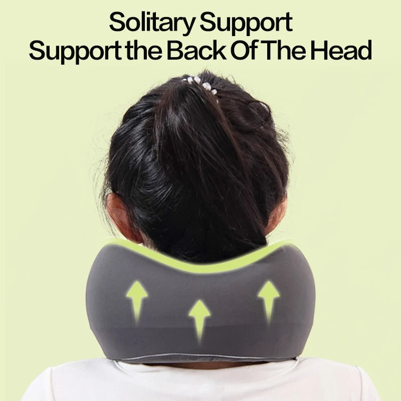 Portable Memory Foam Neck Pillow – U-Shaped Travel Pillow for Cervical Support, Camping, and Rest - Delicate Leather