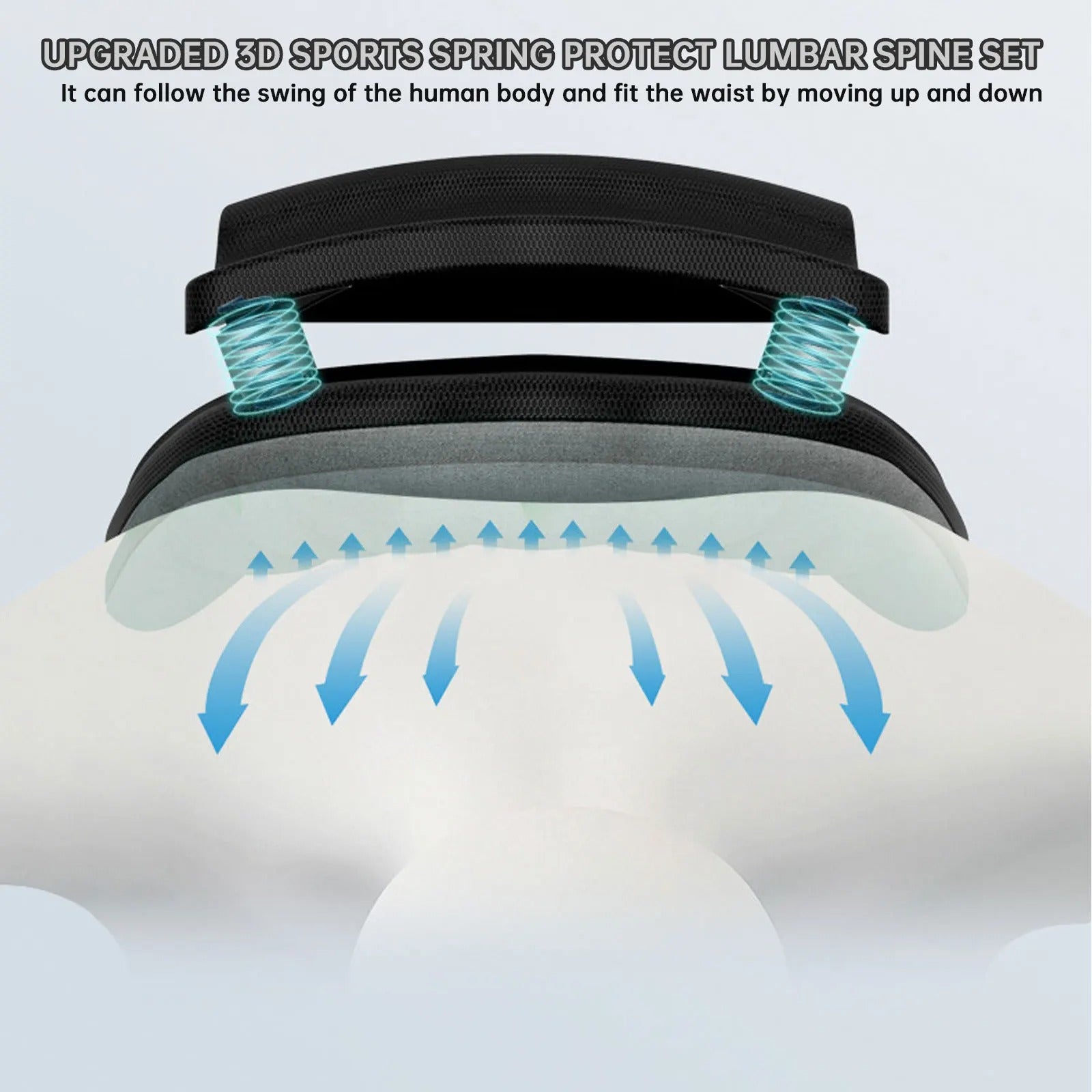 Car Lumbar Support Cushion – Ergonomic Back Pillow for Cars and Office Use - Delicate Leather