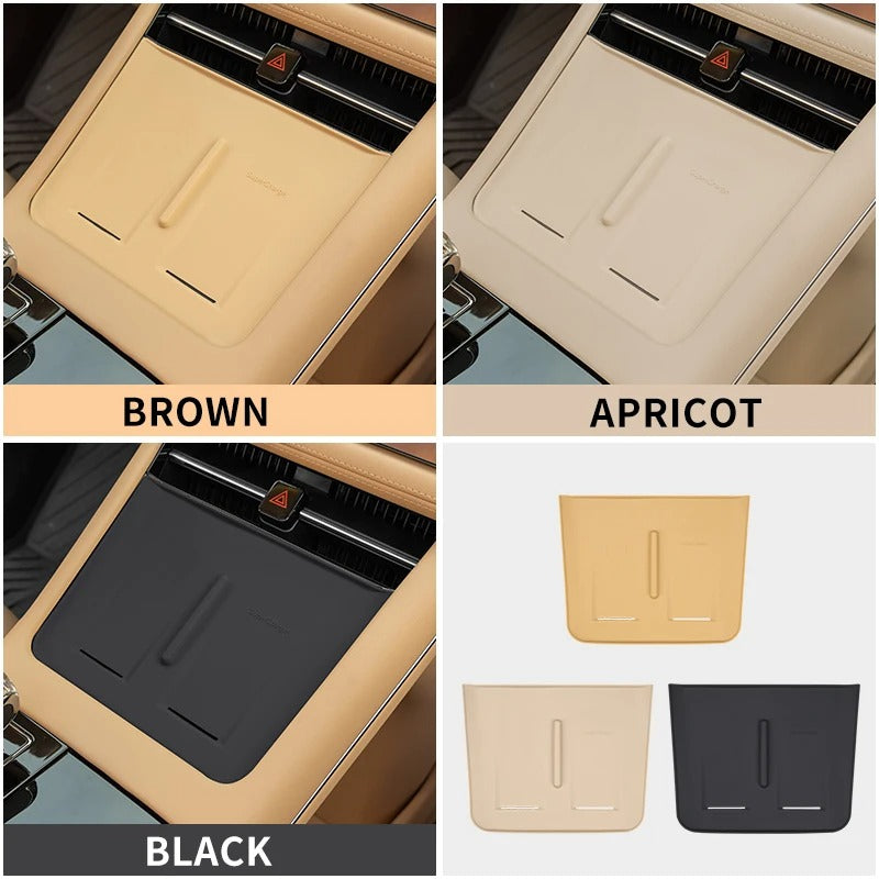 Wireless Charging Silicone Pad – Non-Slip Phone Mat for SERES Huawei AITO M7/M5 - Delicate Leather
