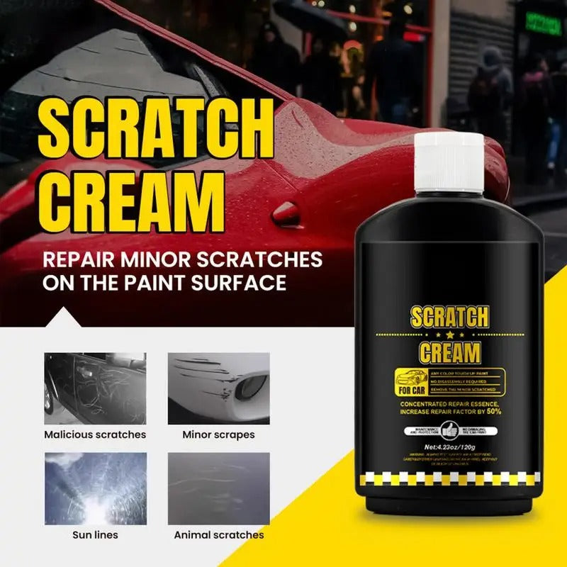 Car Scratch Remover Kit – Scratch & Swirl Repair Polish with Sponge