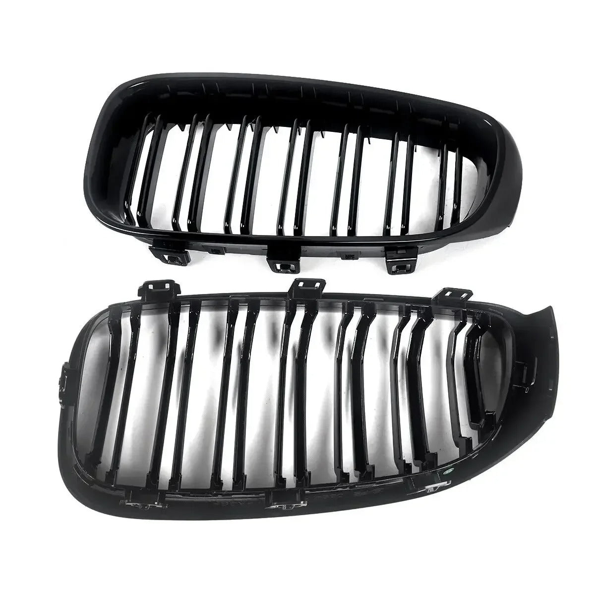 Gloss Black Twin Slat Kidney Grille Pair for BMW 3-Series GT F34 (2012-2018)