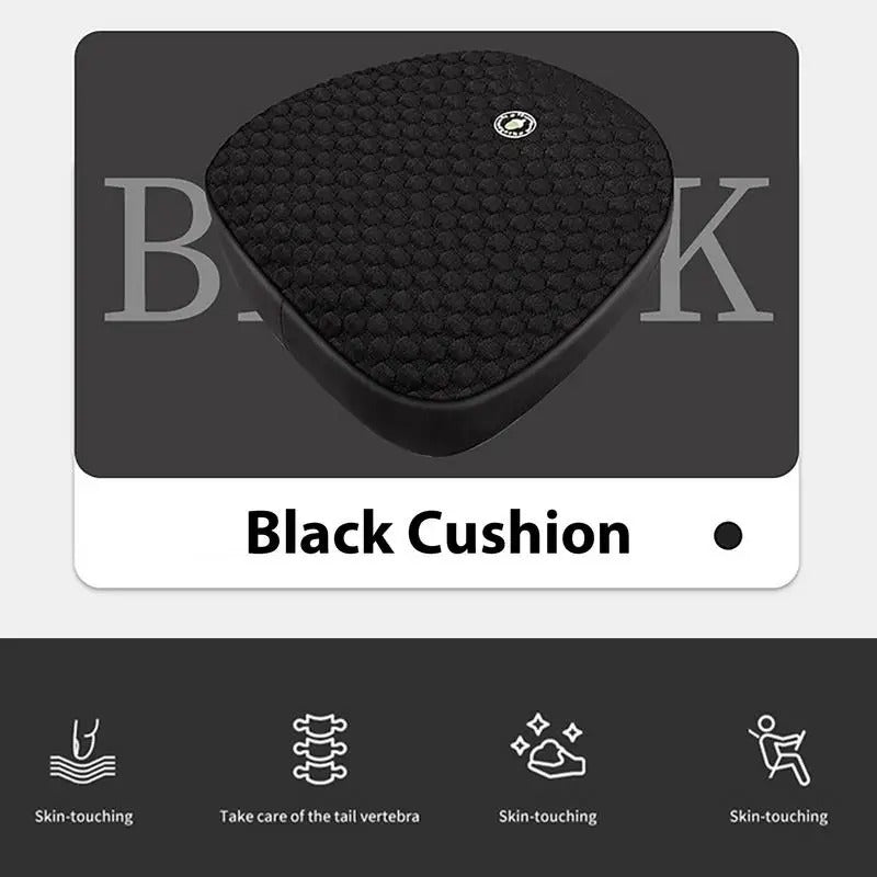 Ultra-Thick Memory Foam Car Seat Cushion – Heightened Support for Short Drivers