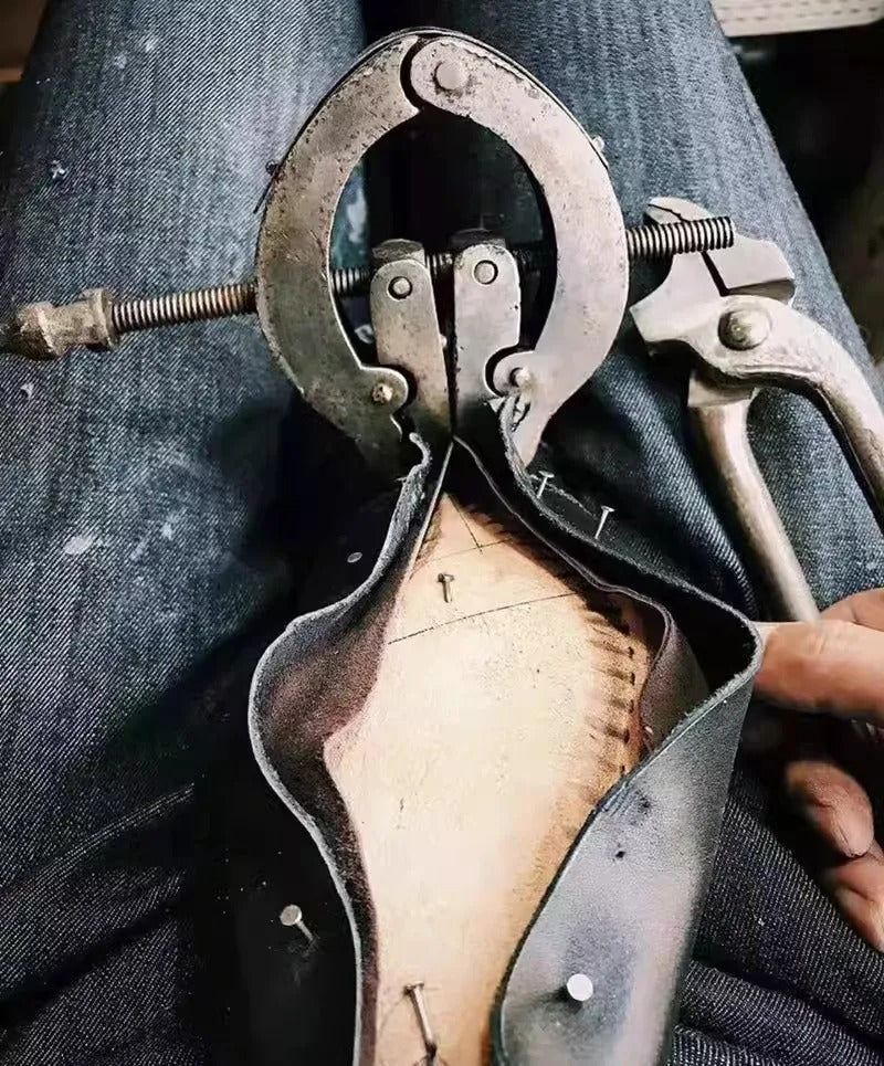 Handmade Shoes With Italian Style Waist Clip – Leather Shoe Lasting Pliers for Shoe Repair and Fixing