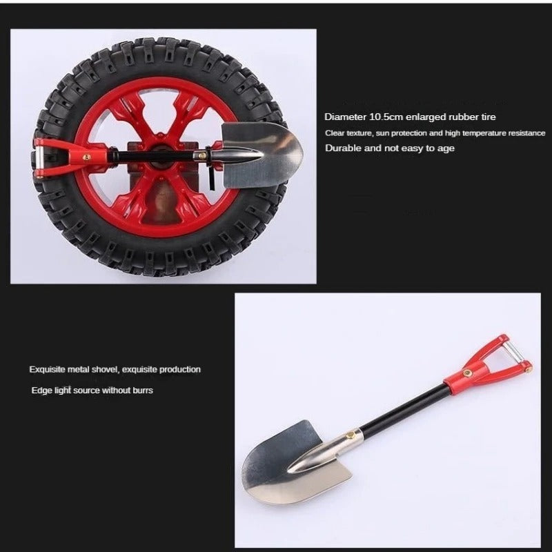 Mini Decorative Spare Tire – Creative Off-Road Trunk Decoration for Cars - Delicate Leather