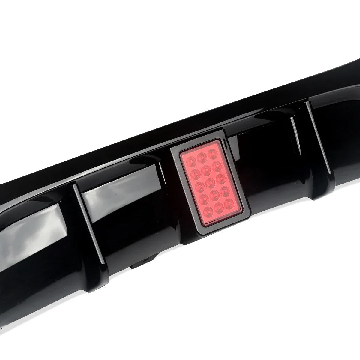 Rear Bumper Diffuser with LED Brake Light for BMW 3 Series E90/E91 (2006-2012) – M-Tech Bumper - Delicate Leather