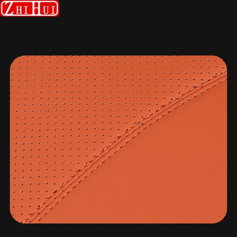 Memory Foam Height-Increasing Car Seat Cushion – All-Season Universal Accessory - Delicate Leather