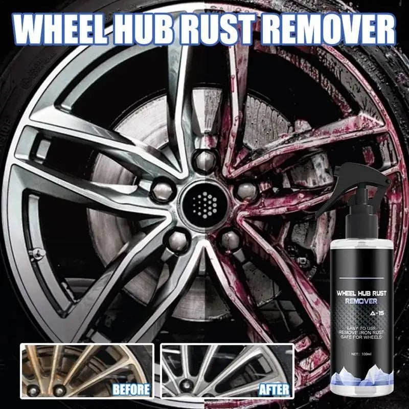 Rim Cleaner Spray – Safe Aluminum Alloy Wheel Cleaner & Tire Degreaser - Delicate Leather