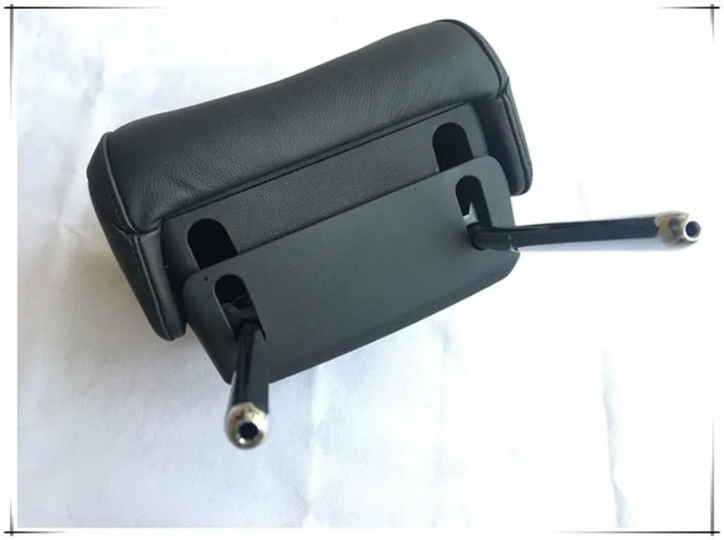 Adjustable Headrest for Audi A4B9, Q5, A6C7, and More – Summer Comfort with Synthetic Fiber Filling - Delicate Leather