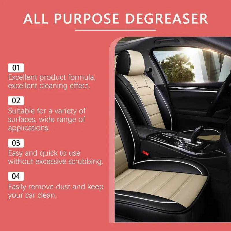 120ml Car Interior Foam Cleaner Spray – Multipurpose Stain Removal & Maintenance