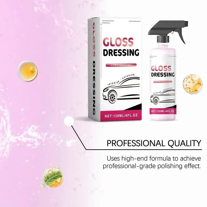 High-Protection Spray Coating & Scratch Repair Agent – 120ml Car Polish for Vehicles & Boats - Delicate Leather