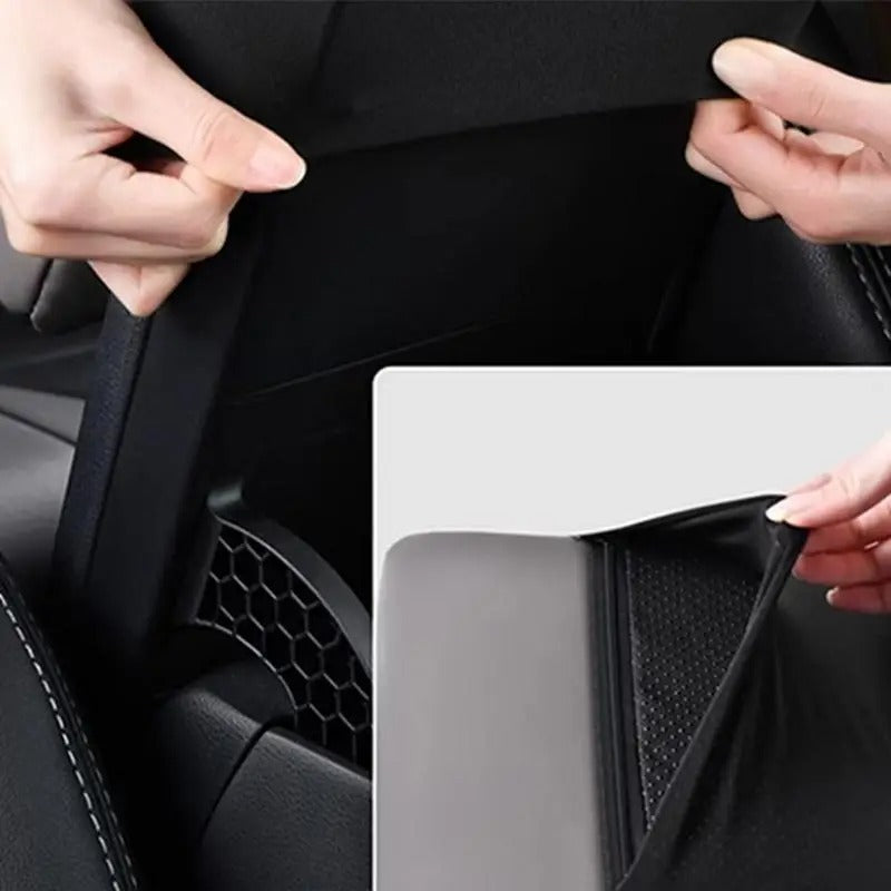 Car Armrest Cushion Cover – Waterproof PU Leather Armrest Pad with Memory Foam for Comfort and Protection - Delicate Leather