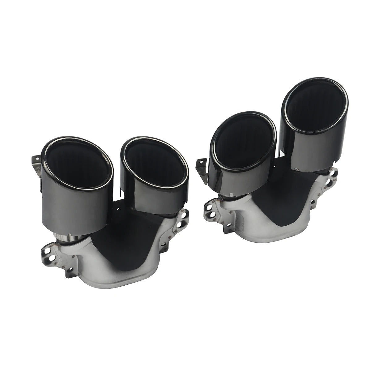 A45 Style Rear Bumper Lip Diffuser for Mercedes-Benz A-Class W177 AMG Line (2019+) - Delicate Leather