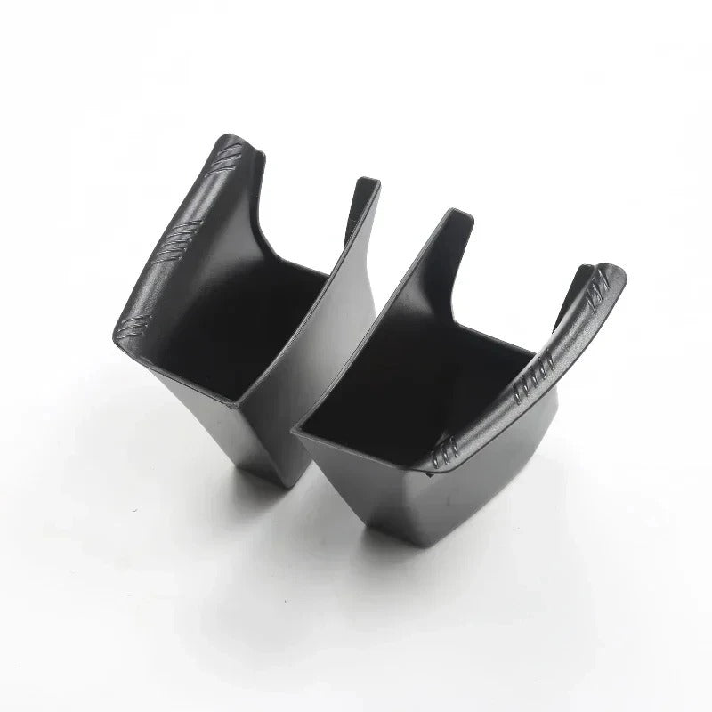 Tesla Model X 2023 Door Side Storage Box – Front Door Handle Tray Organizer - Delicate Leather