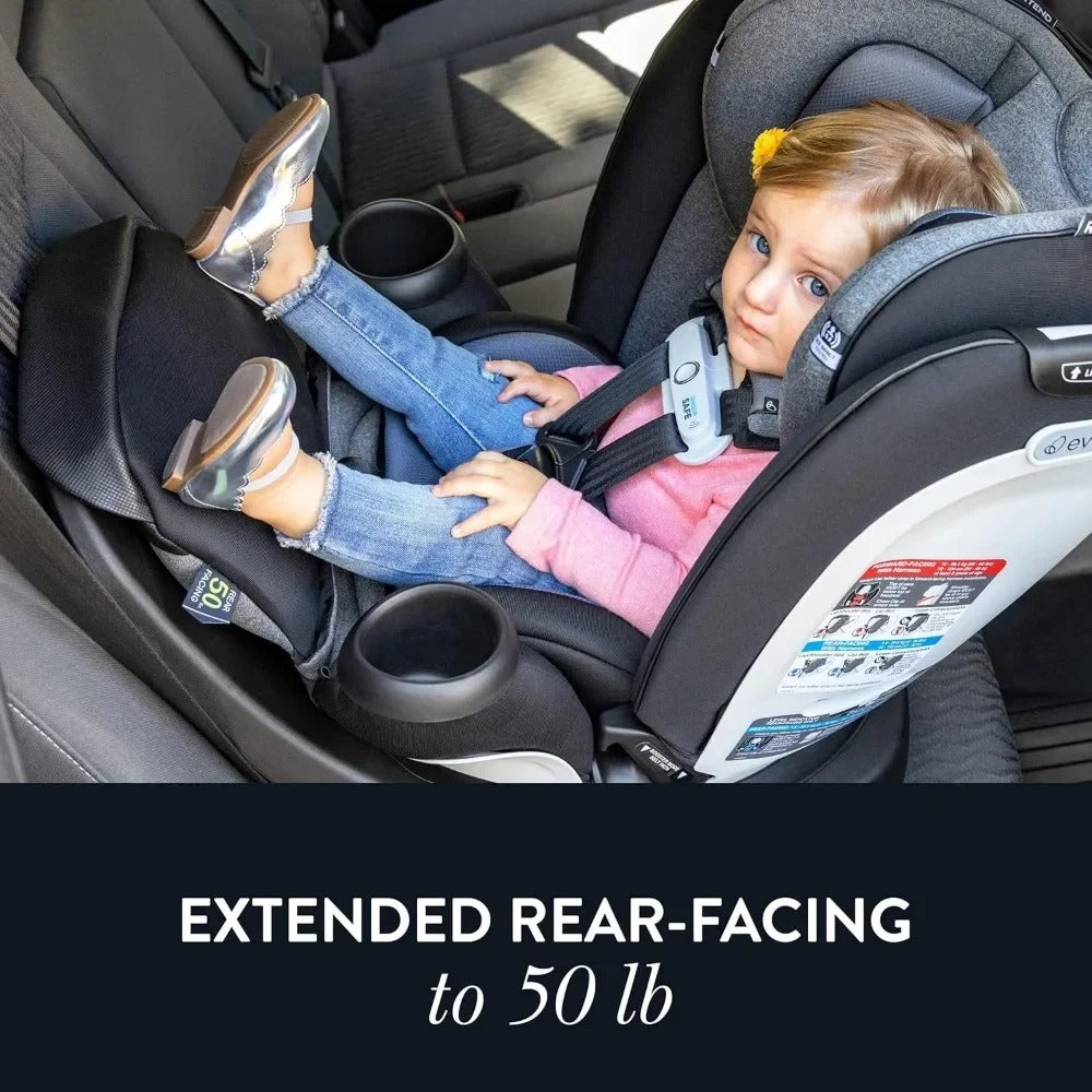 Gold Revolve360 All-in-One Rotational Car Seat with SensorSafe – Moonstone Gray, 360° Rotation for Enhanced Safety