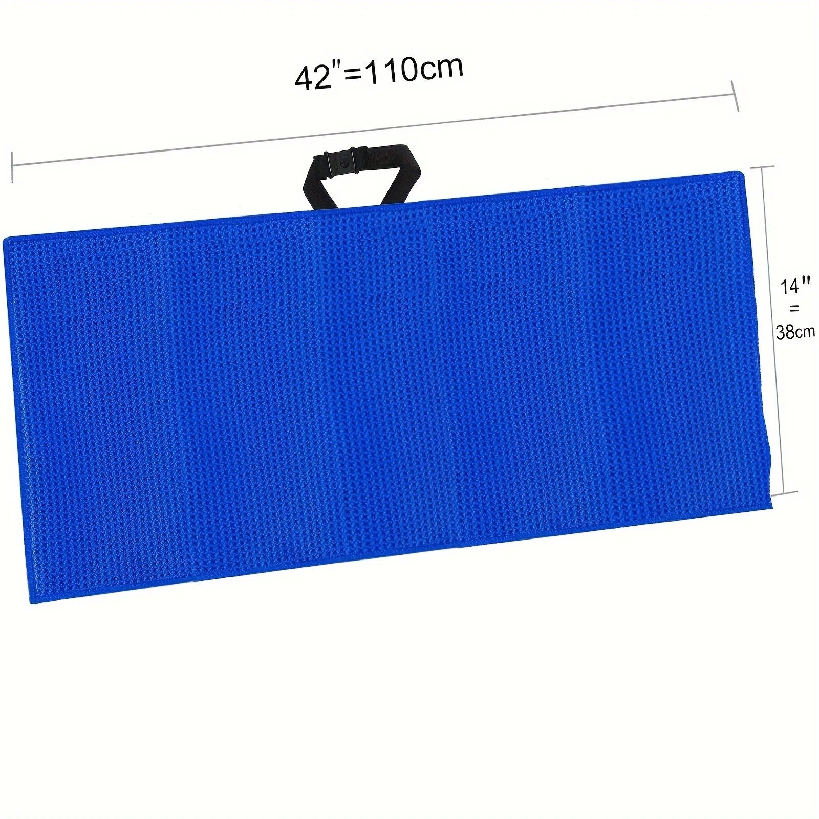 Microfiber Golf Towel with Clip – Waffle Weave Golf Bag Towel for Men - Delicate Leather