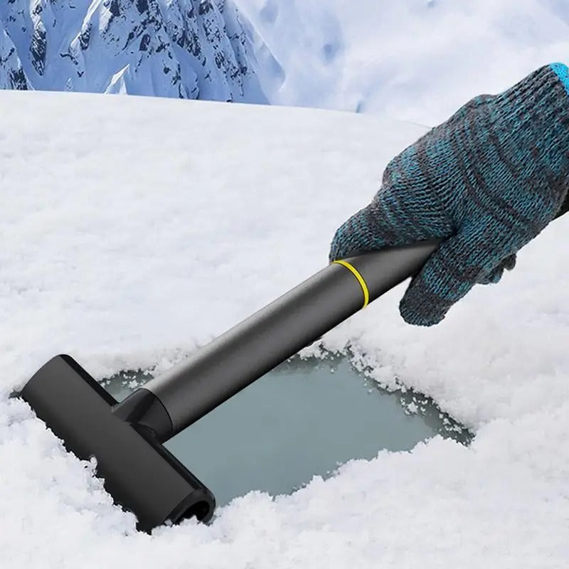 Windshield Snow Scraper – Winter Snow Removal Tool with TPU Handle for Cars, Trucks, SUVs & RVs