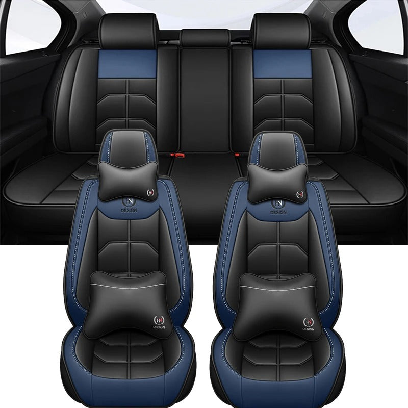 Universal Car Seat Cover for VOLVO Models – XC60, XC90, XC40, XC70, S60L, C30, S80, S90, V50, V60 - Delicate Leather