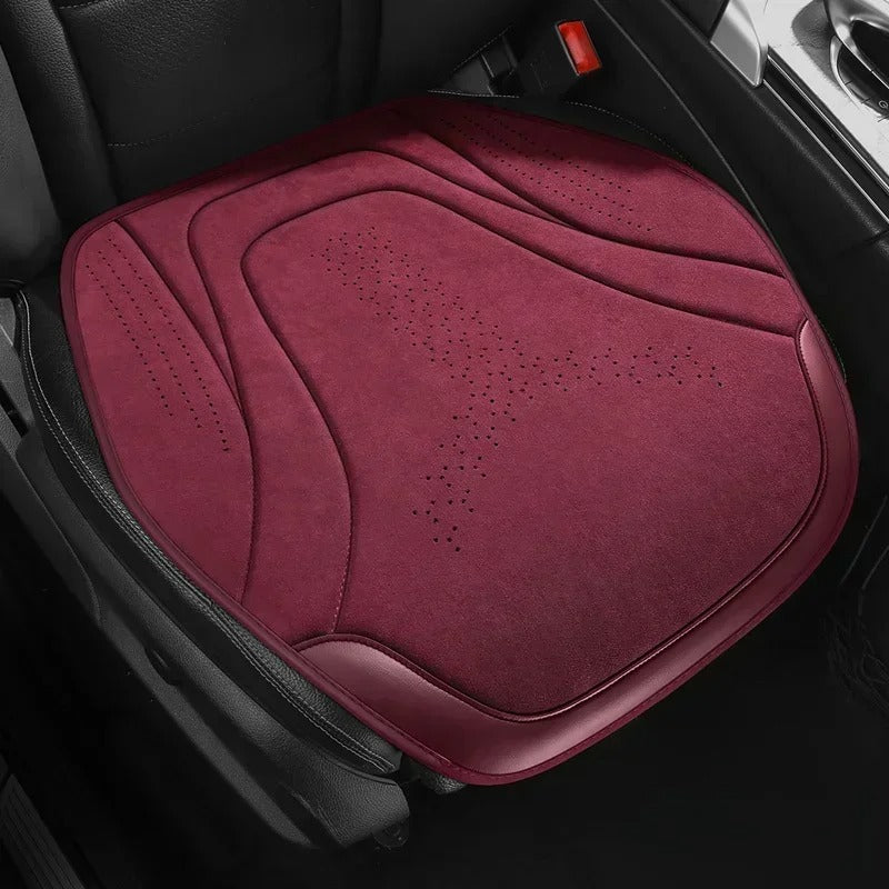 Universal Four-Season Car Seat Cover – Breathable Flax Anti-Slip Protection for Sedans, SUVs, and MPVs - Delicate Leather