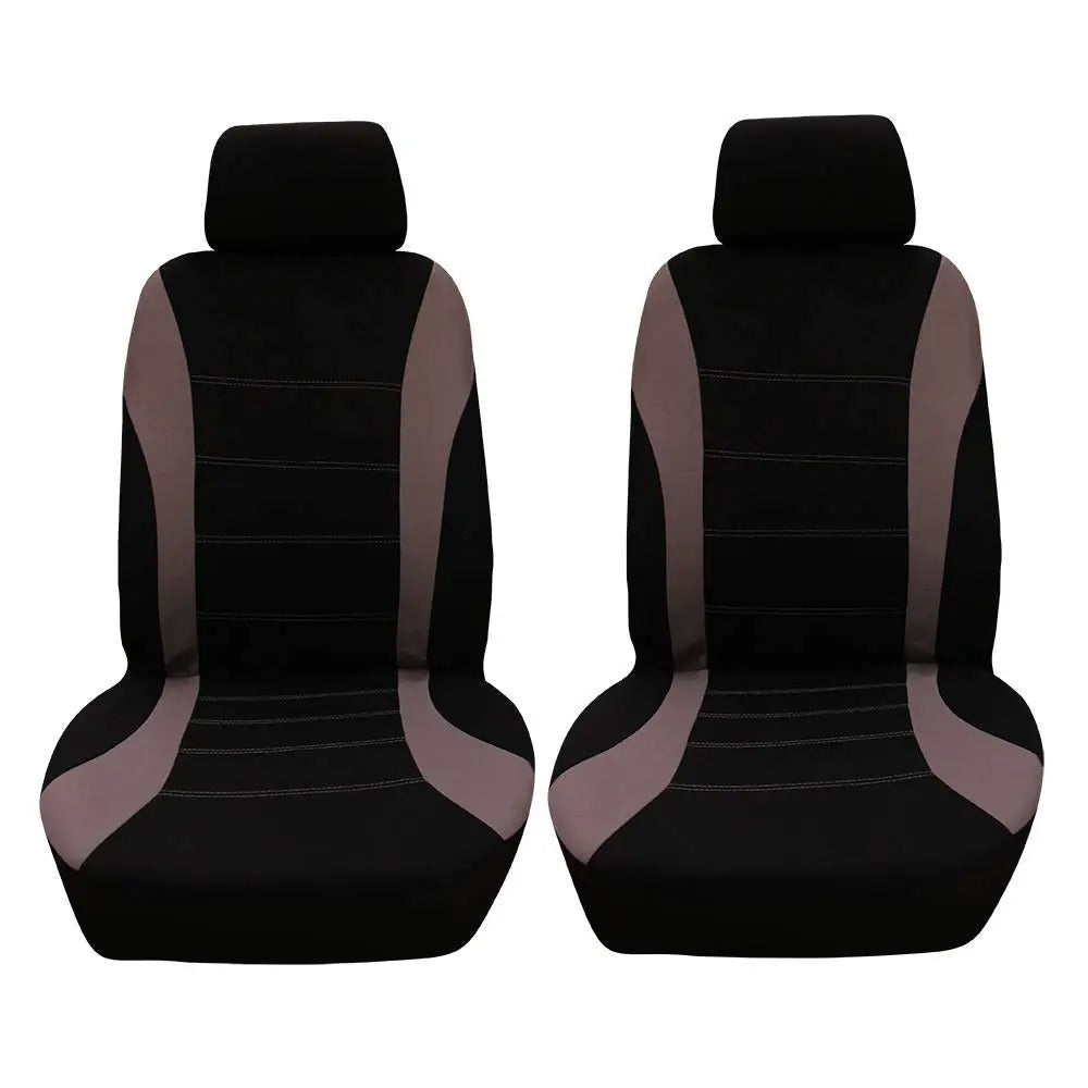 Dustproof Car Seat Cover Protector with Headrest - Comfortable, Four-Season Fit for Most Cars - Delicate Leather