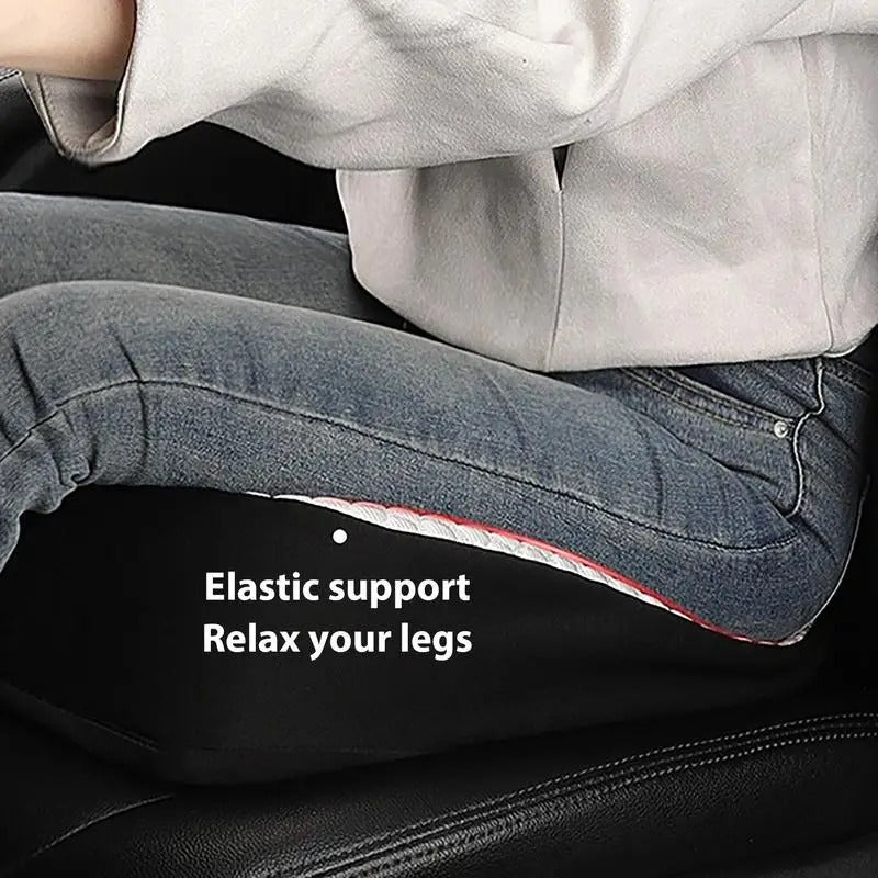 Ultra-Thick Memory Foam Car Seat Cushion – Heightened Support for Short Drivers