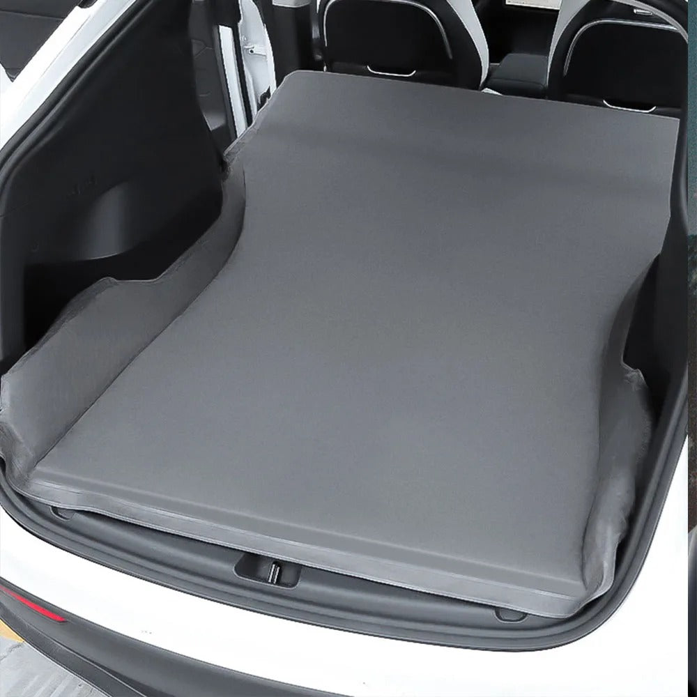 Car Air Mattress for Tesla Model Y / Model 3 – Self-Inflating Camping & Travel Bed - Delicate Leather