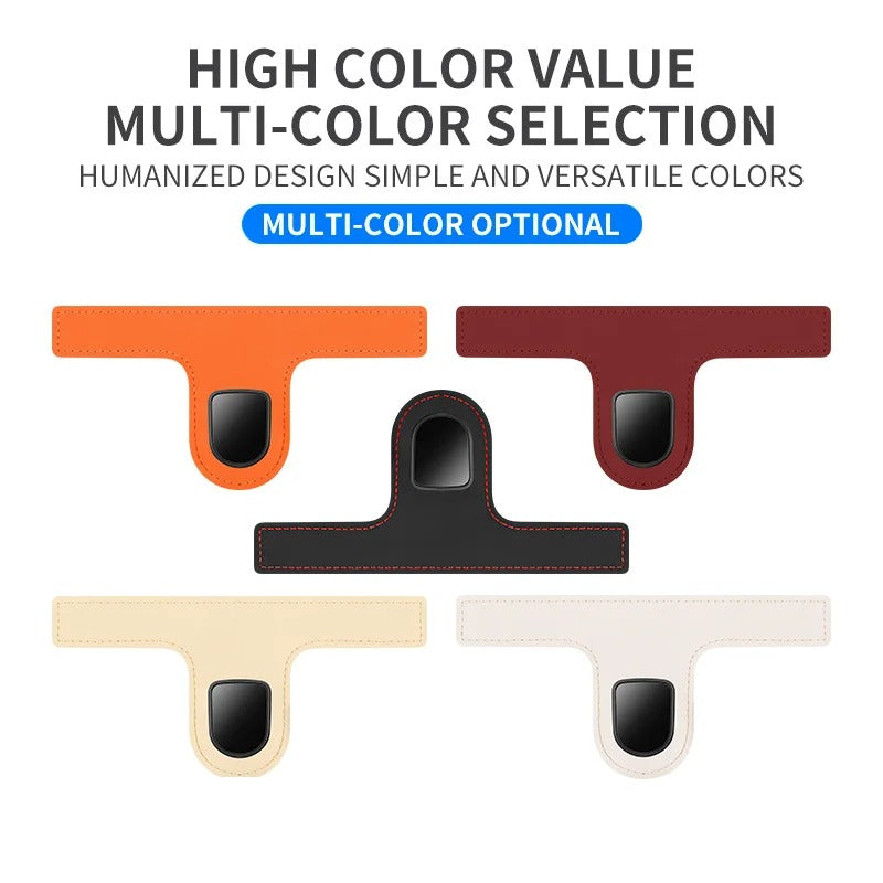 Multi-Functional Sports Seat Back Hook – Non-Destructive Installation Leather Car Hook - Delicate Leather